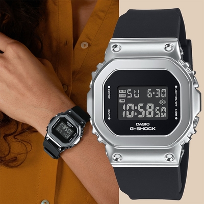 CASIO卡西歐金屬質感G-SHOCK系列(GM-S5600-1) | G-SHOCK | Yahoo奇摩