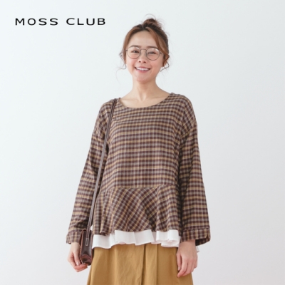 【MOSS CLUB】MIT台灣製格紋-襯衫(二色)