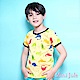 Mini Jule 上衣 滿版彩色恐龍短袖T恤 (黃) product thumbnail 1