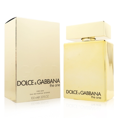 D&G The One Gold 唯我黃金男性淡香精 100ML (平行輸入)