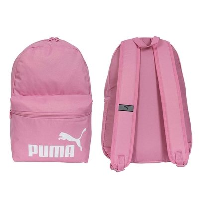 PUMA 大型後背包-雙肩包 肩背包 旅行包 07994332 粉白