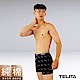 男內褲 型男純棉滿版平口褲/四角褲-型男黑 M-XXL TELITA product thumbnail 2