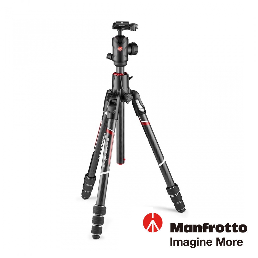 Manfrotto 曼富圖 Befree GT XPRO 碳纖維旅行三腳架 MKBFRC4GTXP-BH