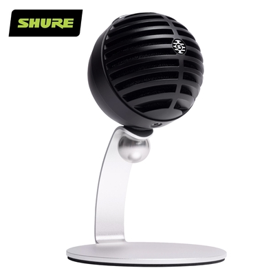 SHURE MOTIV MV5C 家用收音麥克風 附麥克風立架（iOS/Andriod/Mac/PC)