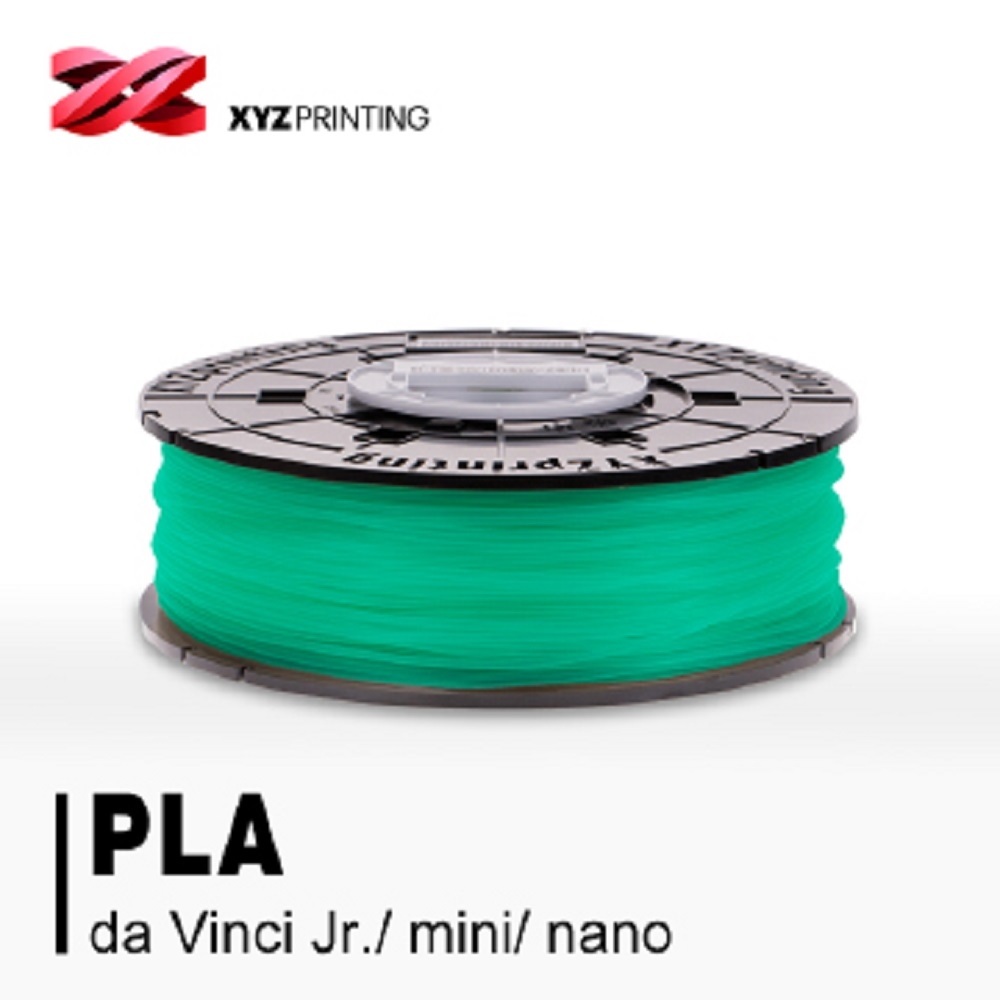 XYZ Printing Jr./ Mini / Nano PLA 線材盒-透明綠