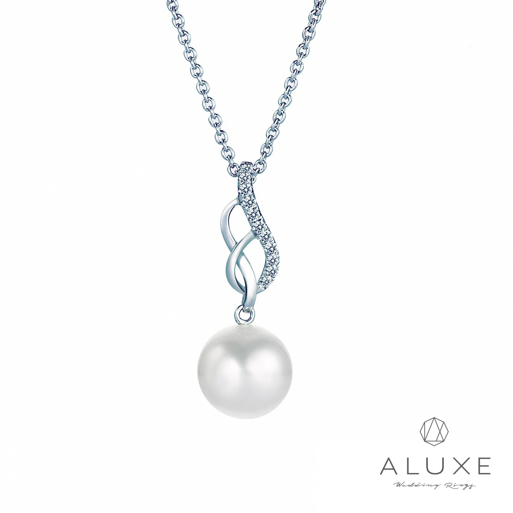 A-LUXE 亞立詩 寵愛系列8-8.6mm 天然淡水養珠珍珠項鍊