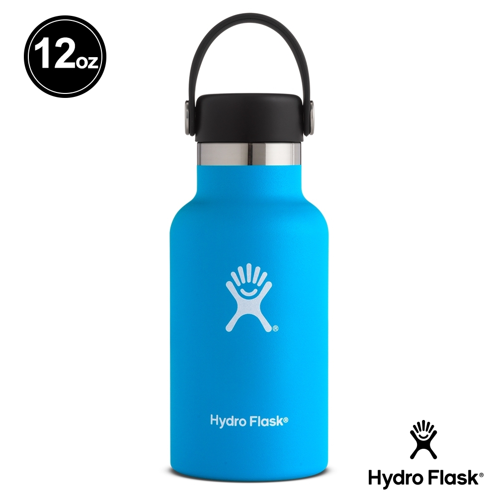 美國Hydro Flask 真空保冷/熱標準口鋼瓶 355ml 海洋藍