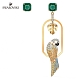 SWAROVSKI 施華洛世奇 Tropical Parrot 淡金色熱帶鸚鵡穿孔耳環 product thumbnail 1