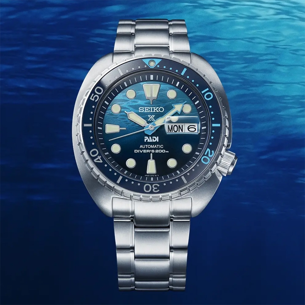 SEIKO精工 Prospex PADI 海龜 特別版200米潛水機械錶 送禮推薦-45mm (SRPK01K1/4R36-06Z0F)_SK045