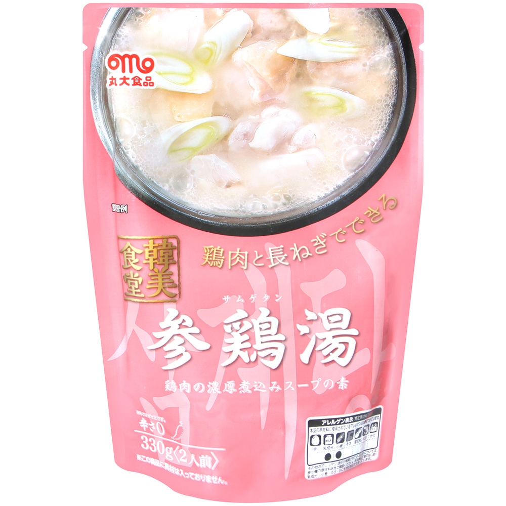 丸大 人蔘雞風味湯底 330ml