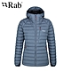 【RAB】Infinity Microlight Jacket 防風保暖羽絨外套 女款 白令海藍 #QDB23 product thumbnail 1