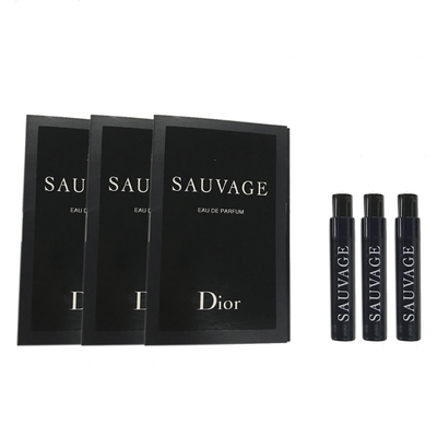 Dior迪奧 Sauvage曠野之心男性淡香精EDP 針管 1ml (3入組)