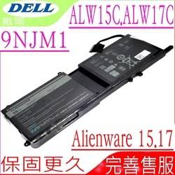 DELL 9NJM1 電池適用 戴爾 外星人 Alienware 15 R3 15 R4 17 R4 17 R5 ALW15C ALW17C P31E001 546FF 0HF250 44T2R