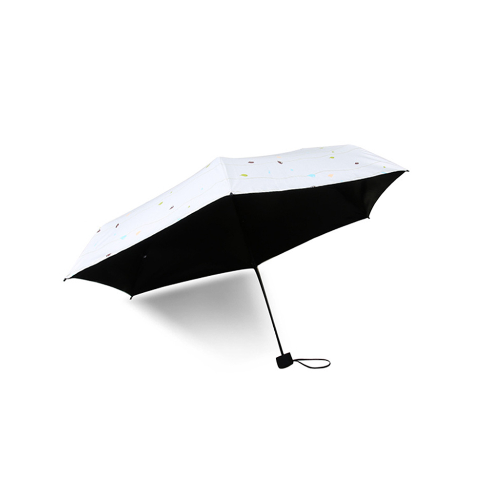 超輕遮陽兩用黑膠折疊傘(CS-UB01)