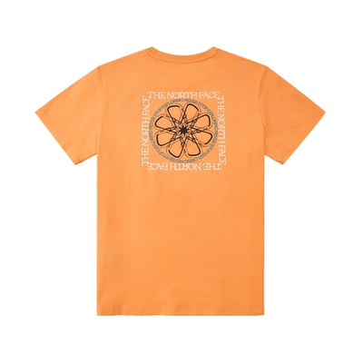 The North Face W CLIMB MOUNTAIN S/S TEE - AP 女 短袖上衣-橘色-NF0A7WFFN6M