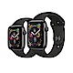 Apple Watch S4 44mm GPS版 太空灰色鋁金屬錶殼配黑色運動型錶帶 product thumbnail 1