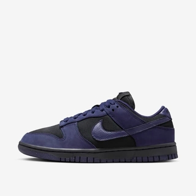 NIKE DUNK LOW LX NBHDE 女休閒運動鞋-黑紫色-FB7720001