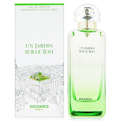 Hermes 愛馬仕 Jardin Sur Le Toit 屋頂上的花園中性淡香水 EDT 100ml