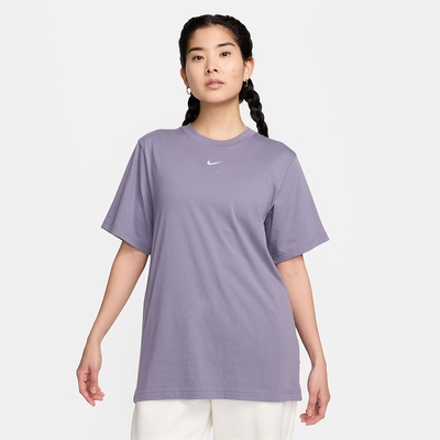 NIKE 上衣 女款 短袖上衣 運動 AS W NSW TEE ESSNTL LBR 紫 FD4150-509