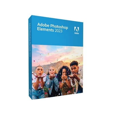 Adobe Photoshop Elements 2023 英文商用盒裝完整版| 應用軟體