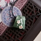 東方美學古典東陵玉貝殼花朵純銀項鍊-設計所在 product thumbnail 1