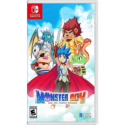 怪物男孩與被詛咒的王國 Monster Boy - NS Switch 中英日文美版