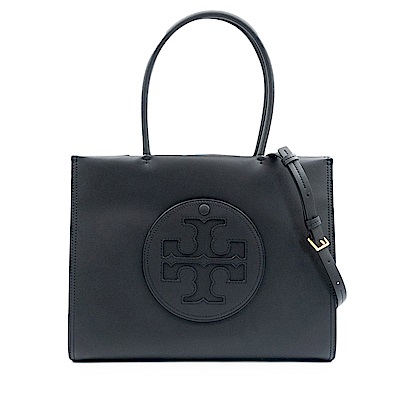 TORY BURCH ELLA BIO 皮革兩用托特包-黑