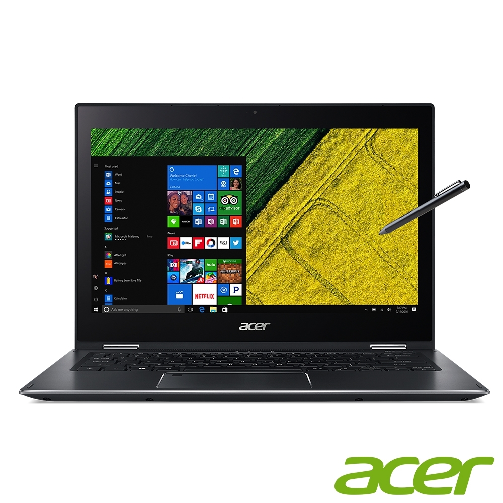 Acer SP513-52N-55WE 13吋筆電(i5-8250U/8G/256G/Swift 3/銀)2 in 1筆電