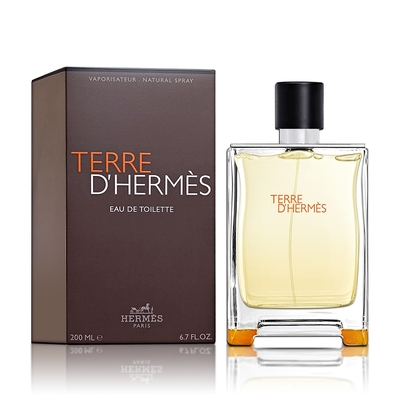 HERMES 愛馬仕 Terre D Hermes 大地男性淡香水 200ML 加大版