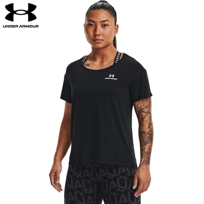 【UNDER ARMOUR】UA 女 Rush Energy 短T-Shirt-人氣新品