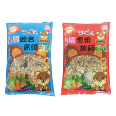 貼心寵兒 - 鼠鼠專用主食800g/包-六包組(鼠飼料/倉鼠)