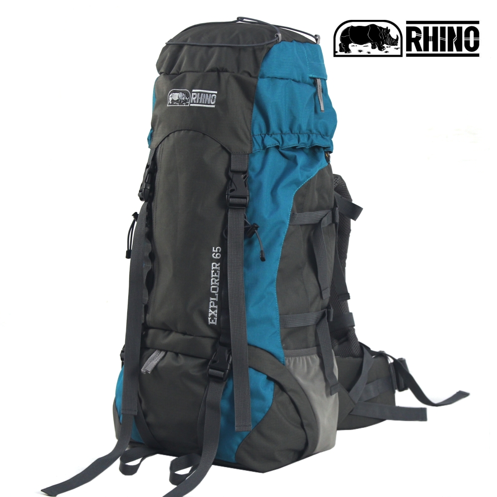 Rhino 犀牛Explorer 65公升易調式背包(登山包、旅行包)-兩色可選