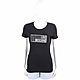 LOVE MOSCHINO 細沙感字母方框黑色短袖TEE T恤(女款) product thumbnail 1