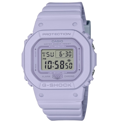 CASIO 卡西歐 G-SHOCK 休閒百搭 經典電子錶_紫_GMD-S5600BA-6_40.5mm