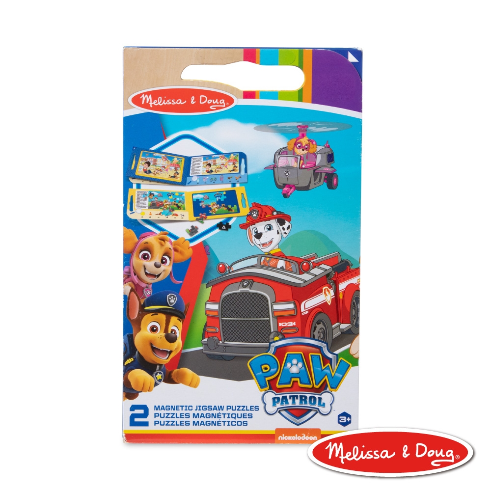 【Melissa & Doug 美國瑪莉莎】磁力隨身拼圖遊戲書 - 汪汪隊立大功 PAW Patrol 官方授權