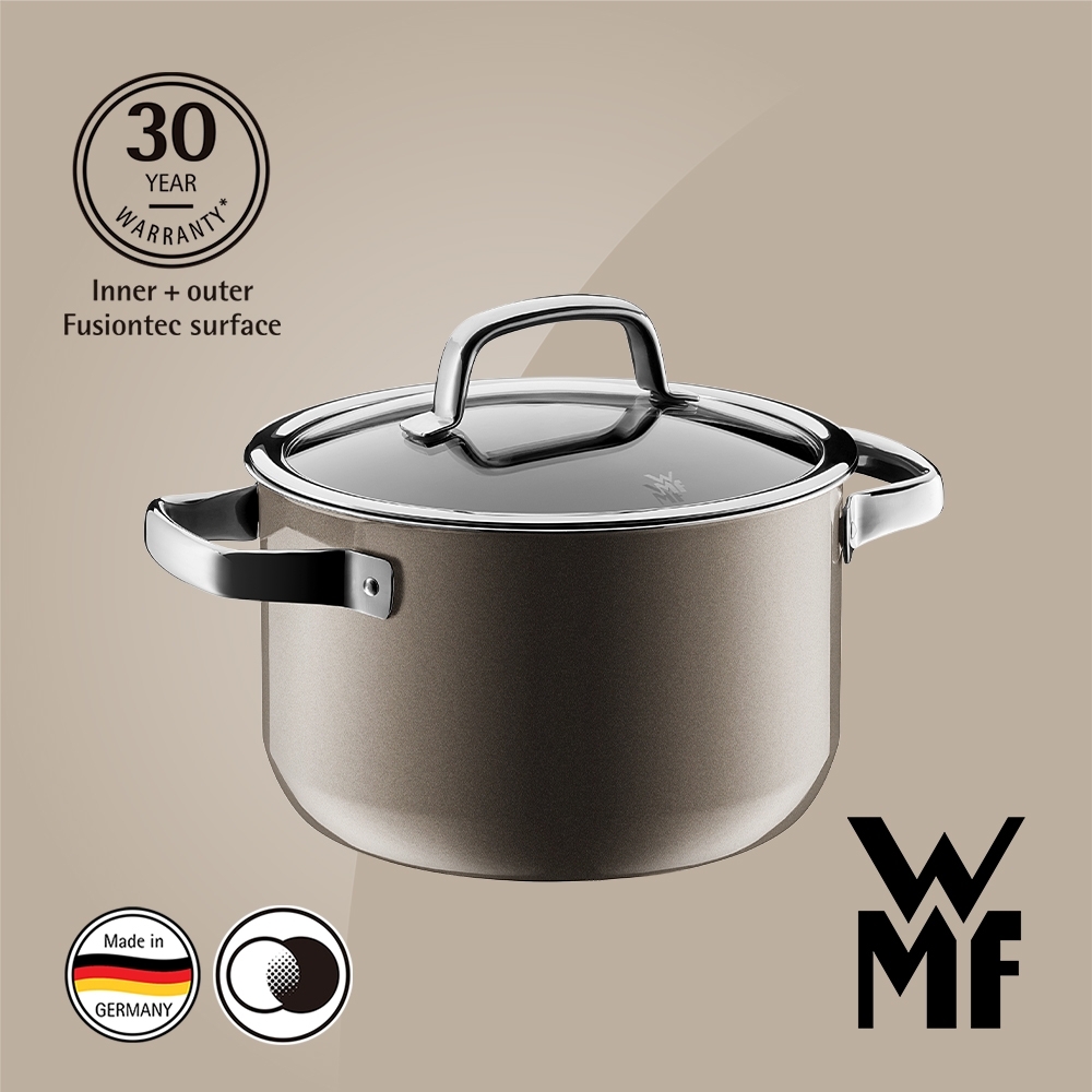 德國WMF Fusiontec 高身湯鍋 20cm 3.7L (棕銅色)