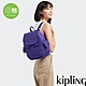 『猴子包』Kipling 深夜薰衣草紫拉鍊掀蓋後背包-CITY PACK S product thumbnail 1