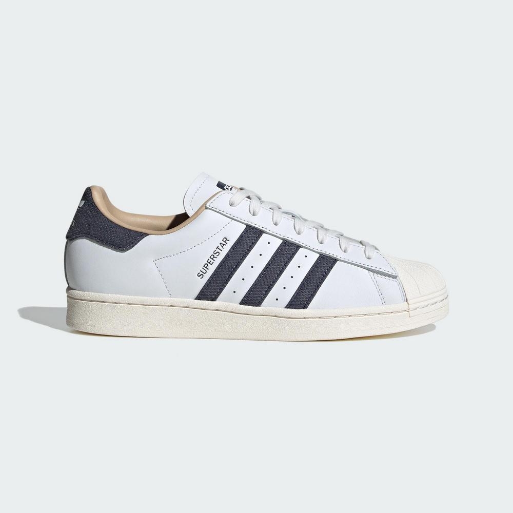 ADIDAS ORIGINALS SUPERSTAR 男休閒鞋-白米黑-ID4685