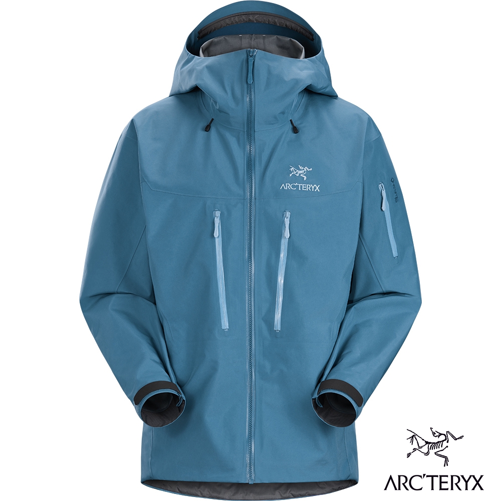 Arcteryx 始祖鳥 男 Alpha SV 防水外套 寧靜綠