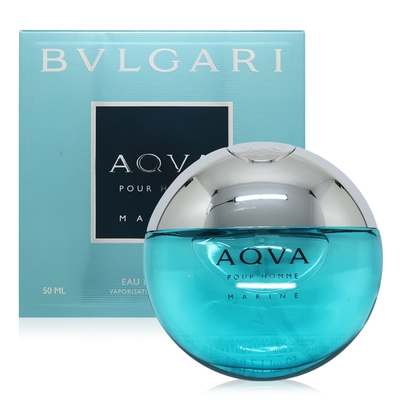 Bvlgari 寶格麗 Aqva Marine 活力海洋能量男性淡香水 EDT 50ml (平行輸入)