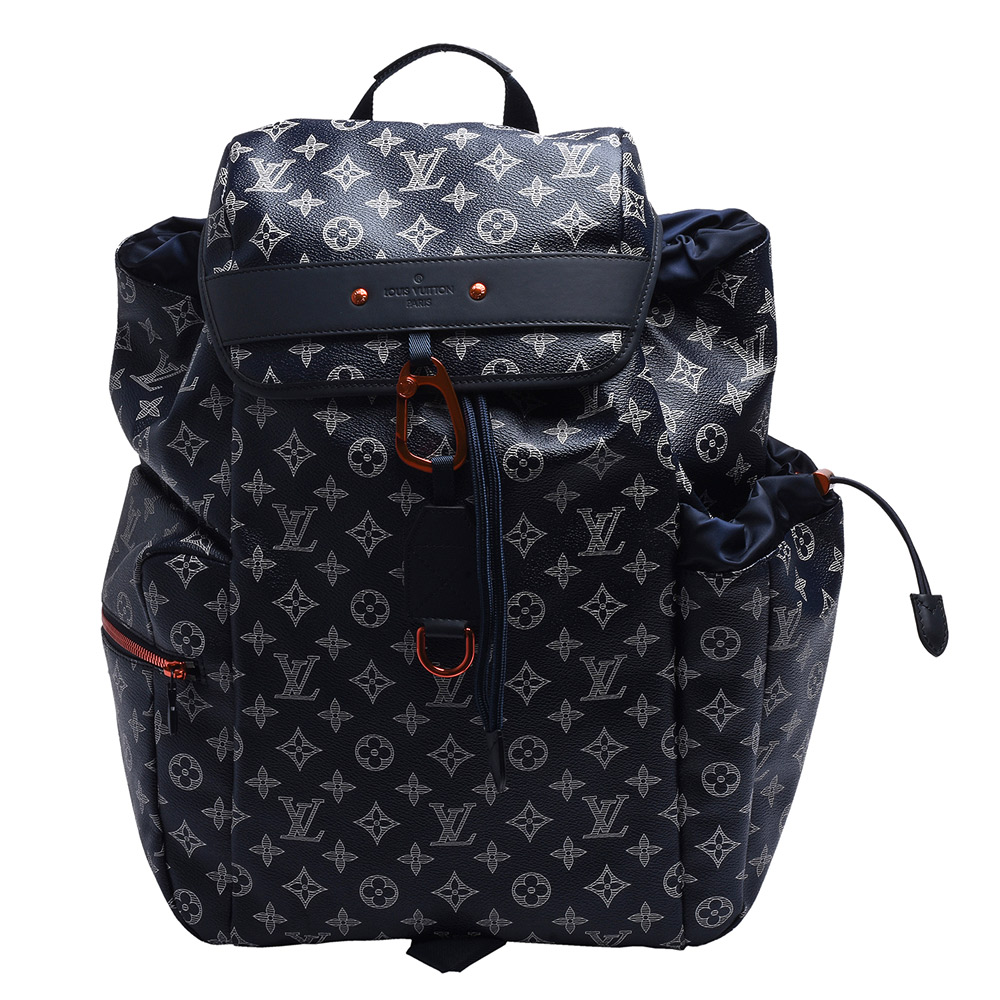 LOUIS VUITTON 'Discovery' Backpack Monogram Ink Upside Down