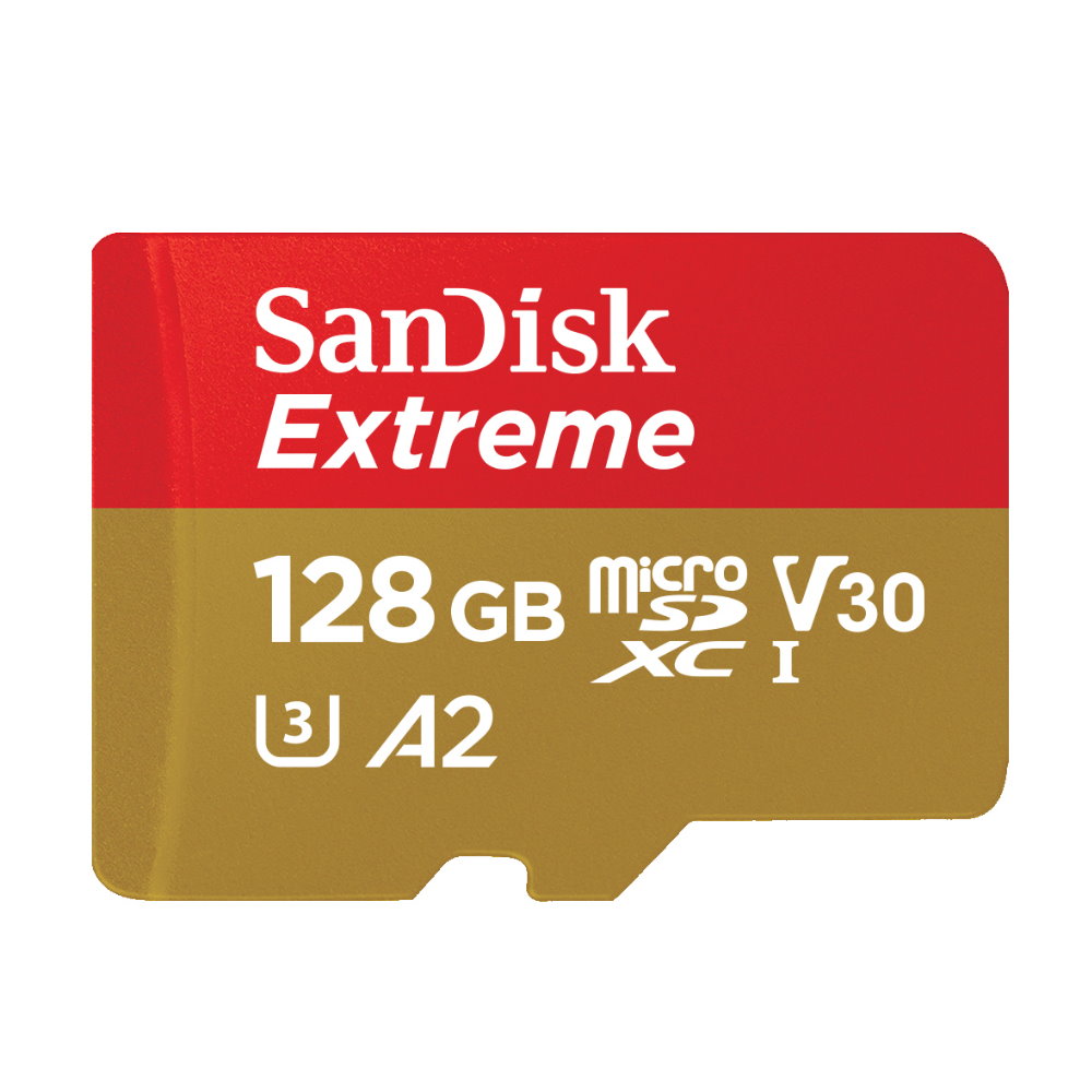 SanDisk 128G Extreme micro SDXC 190MB/s UHS-I A2 記憶卡 SDSQXAA 公司貨