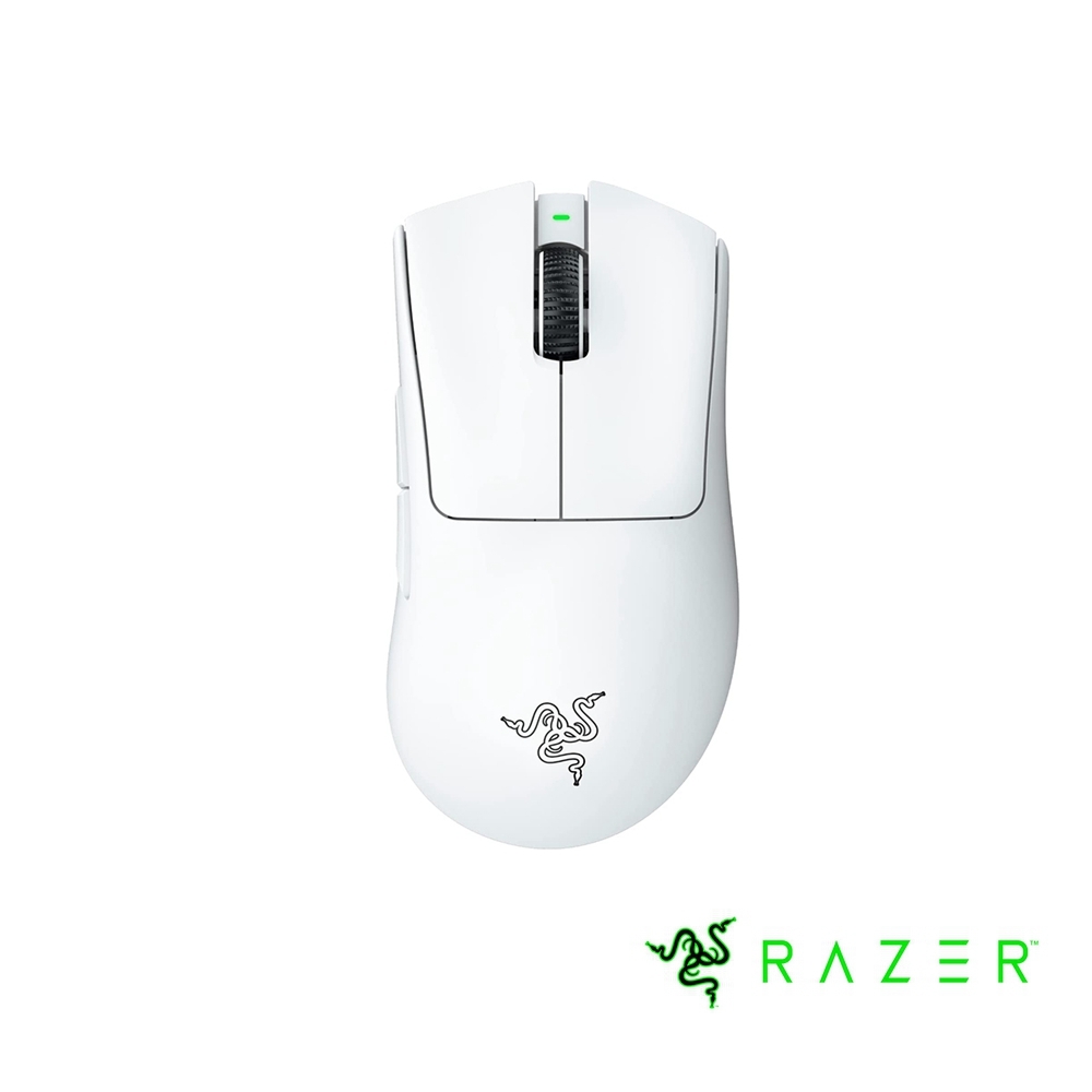 Razer DeathAdder V3 Pro 煉獄奎蛇V3 Pro 無線滑鼠(白色) | 電競有線滑