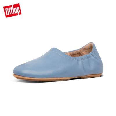 FitFlop KLARA LEATHER BALLERINAS 藍色