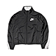 Nike 外套 NSW Heritage Jacket 女款 運動休閒 短版 立領 穿搭 風衣外套 黑 白 CZ8607-010 product thumbnail 1