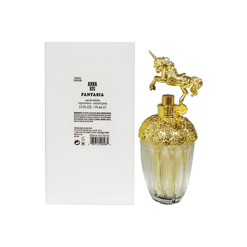 ANNA SUI 安娜蘇 童話獨角獸淡香水 TESTER 75ML 環保包裝