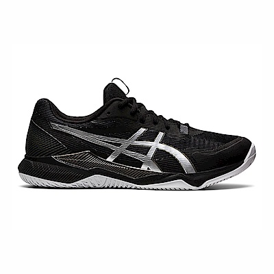Asics Gel-tactic系列 [1073A051-003] 男女鞋 排球鞋 羽球鞋 運動 透氣 穩定 黑 銀白