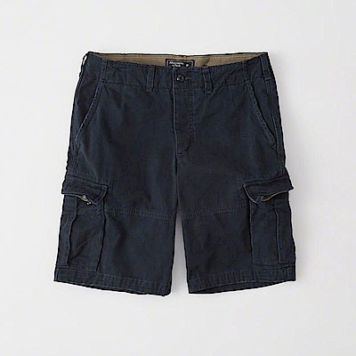 AF a&f Abercrombie & Fitch 短褲 藍色 0876