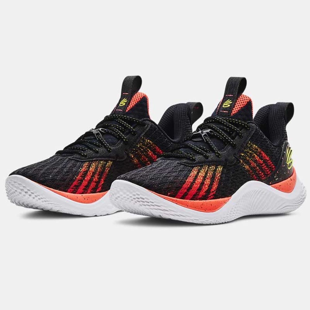 Under Armour 籃球鞋Curry Flow 10 Iron Sharpens 男鞋黑紅首發配色第