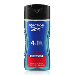 REEBOK 清新活力男性4合1全能洗髮沐浴膠 250ml